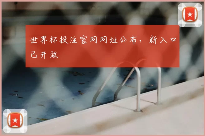 世界杯投注官网网址公布,新入口已开放