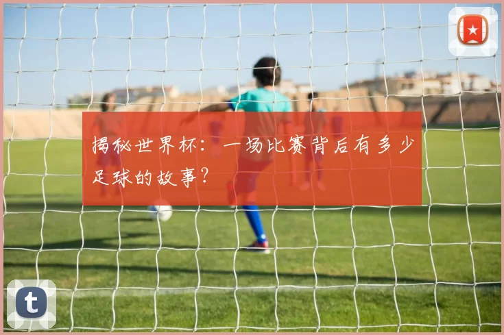 揭秘世界杯：一场比赛背后有多少足球的故事？