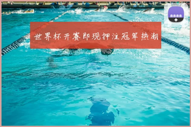 世界杯开赛即现押注冠军热潮