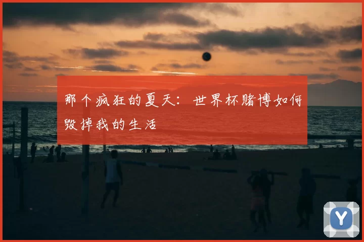 那个疯狂的夏天:世界杯赌博如何毁掉我的生活