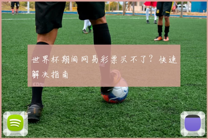 世界杯期间网易彩票买不了?快速解决指南