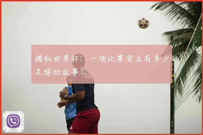 揭秘世界杯：一场比赛背后有多少足球的故事？