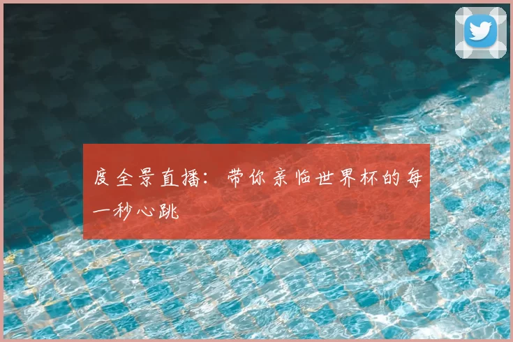 度全景直播:带你亲临世界杯的每一秒心跳